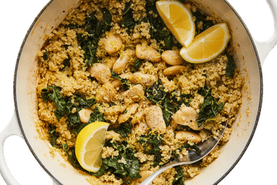 One-Pot Beans, Greens and Grains Recipe