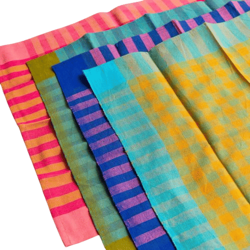 Big Gingham Napkin Pair - Cascade