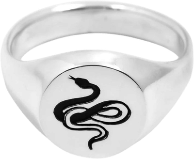 Snake Signet Ring