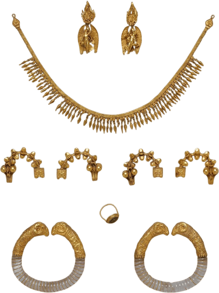 Greek Necklace (ca. 330–300 BCE) at MET