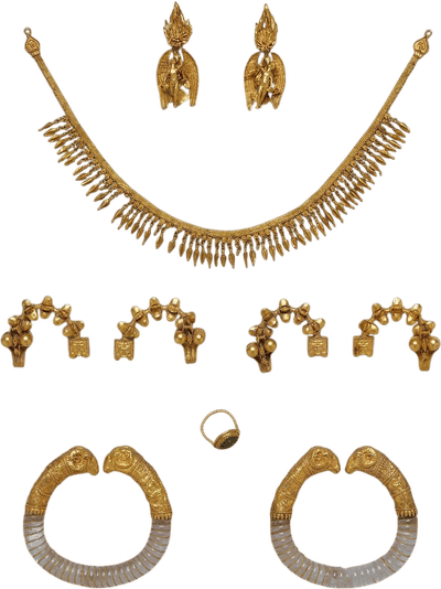 Greek Gold Necklace (ca. 330–300 BCE)