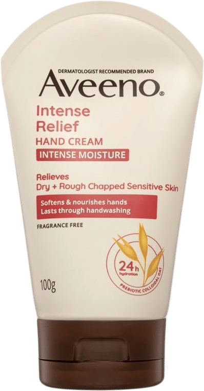 Aveeno Intense Relief Fragrance Free Hand Cream 100g