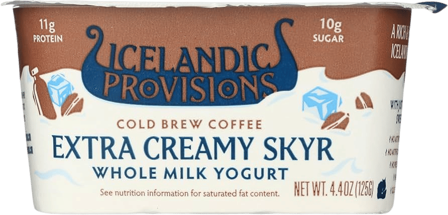 Icelandic provisions cold brew yogurt