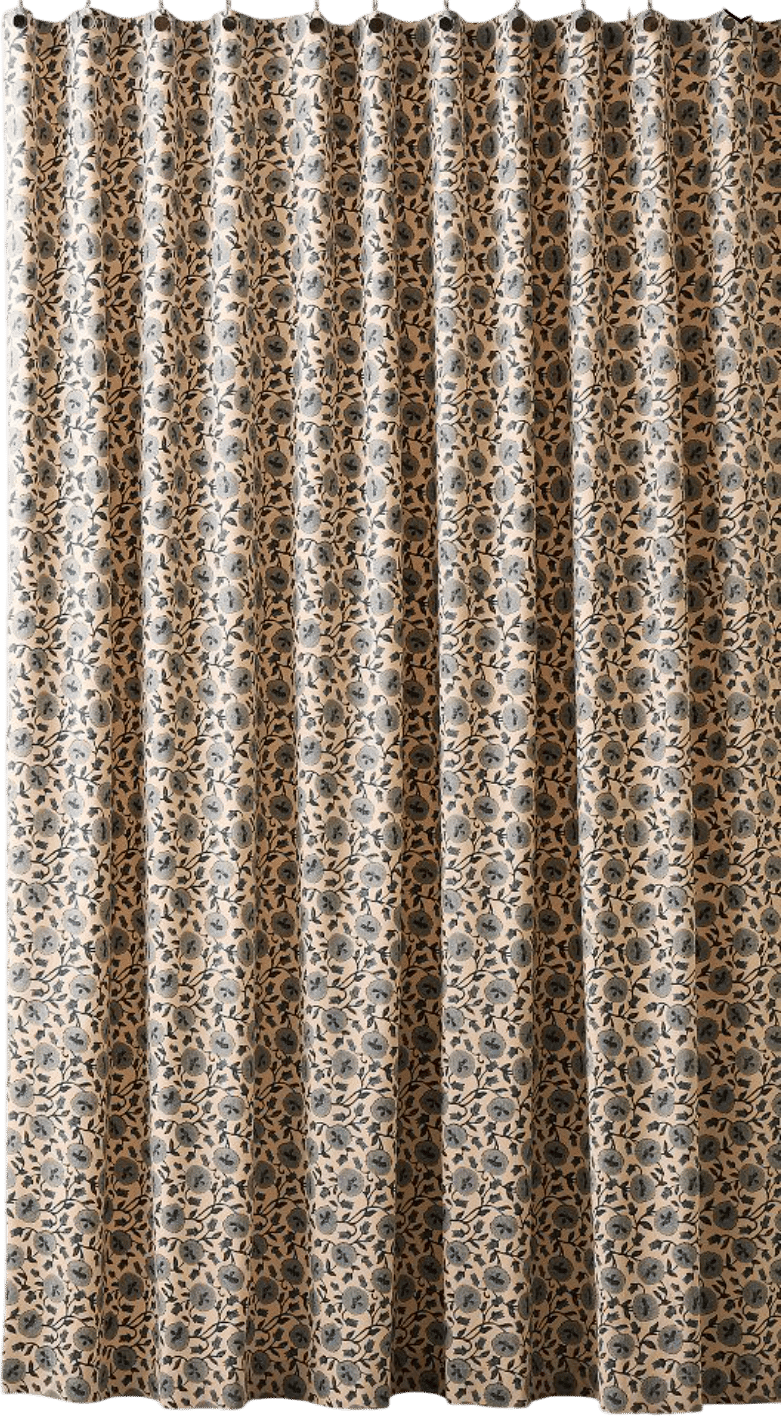 Laney Floral Shower Curtain