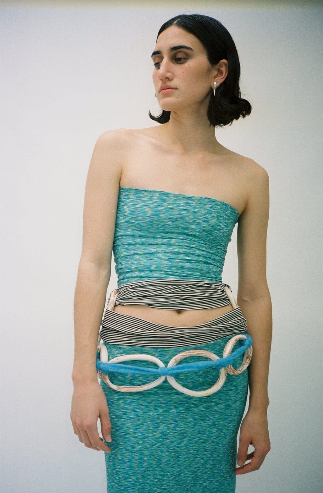 Ceramic Ring Dress by Maribaudi