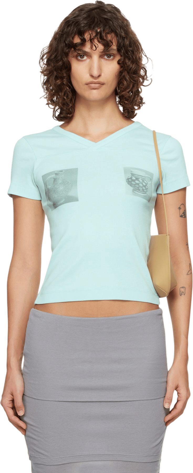 Fruity Booty Blue 'Jugs' T-shirt