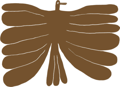 Free Burd (Brown) Print