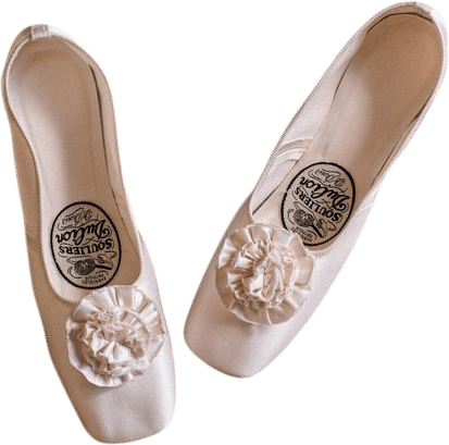 Souliers Dulion, ivory