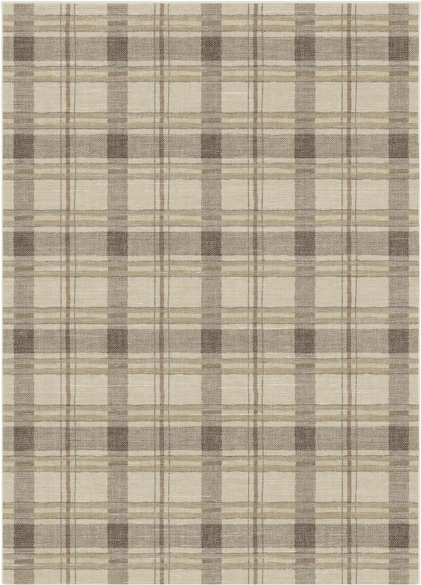 Piper Plaid Neutral Rug | Ruggable