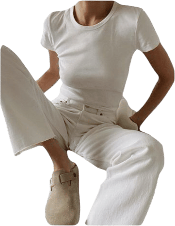 white on white
