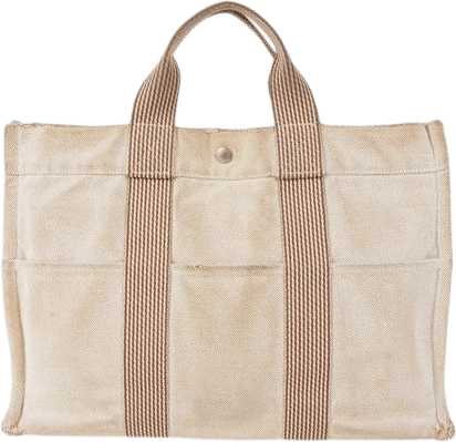 Hermes Fourre Tout MM Handbag in Purple XY210