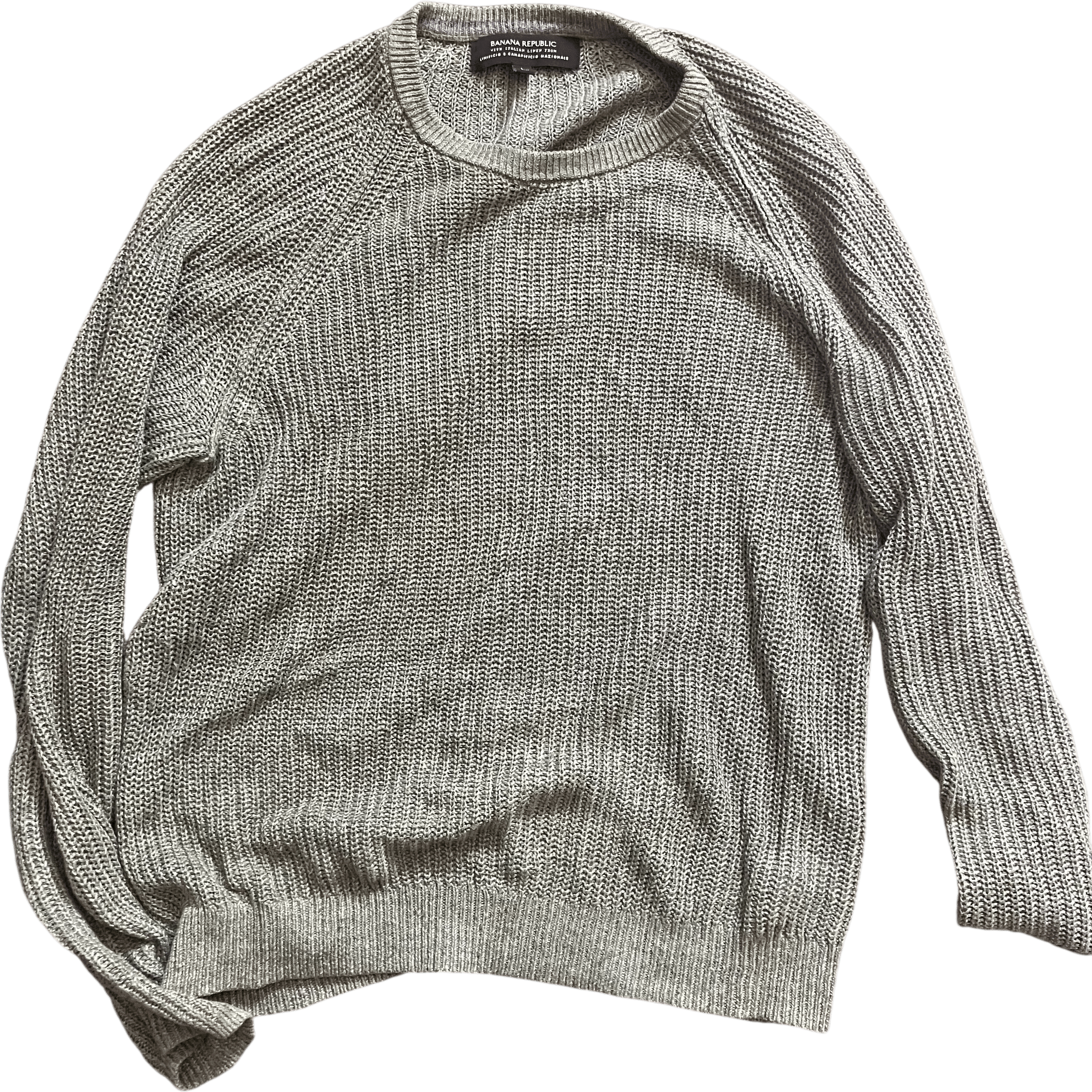 Linen Fisherman's Sweater