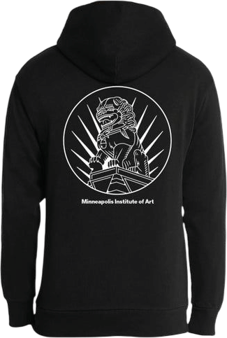 Mia Guardian Lion Crest Hoodie Sweatshirt