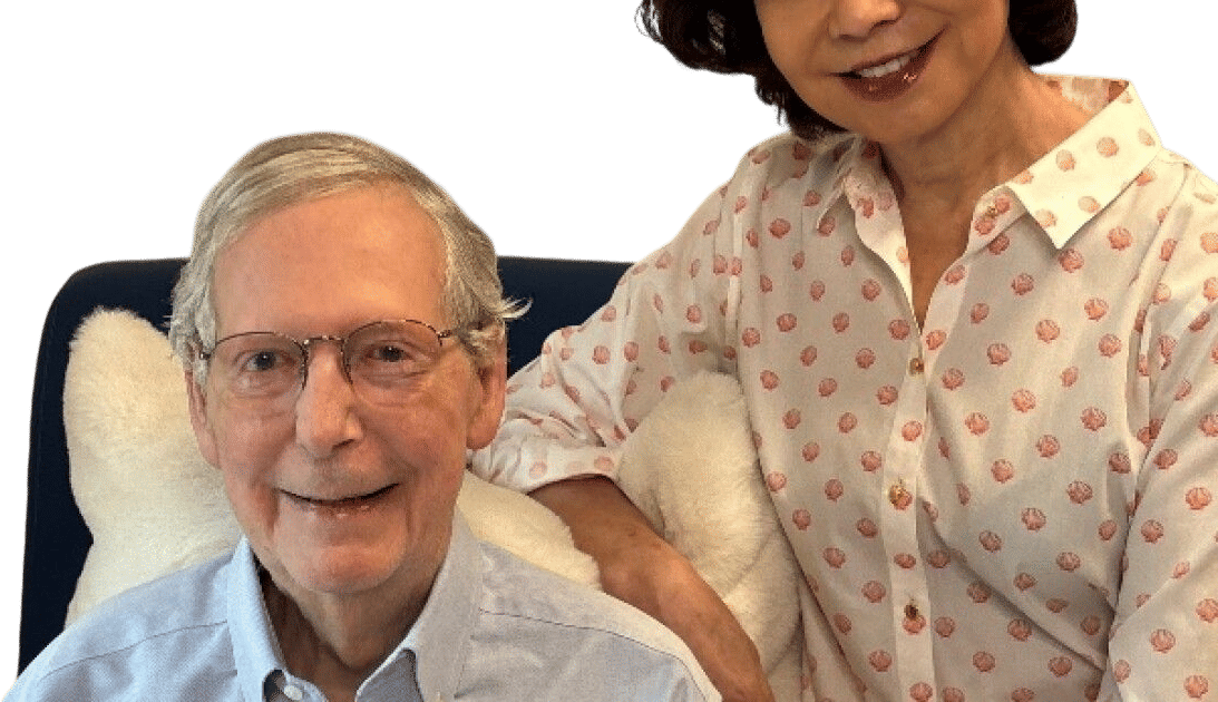 Mitch McConnell proof of life photo