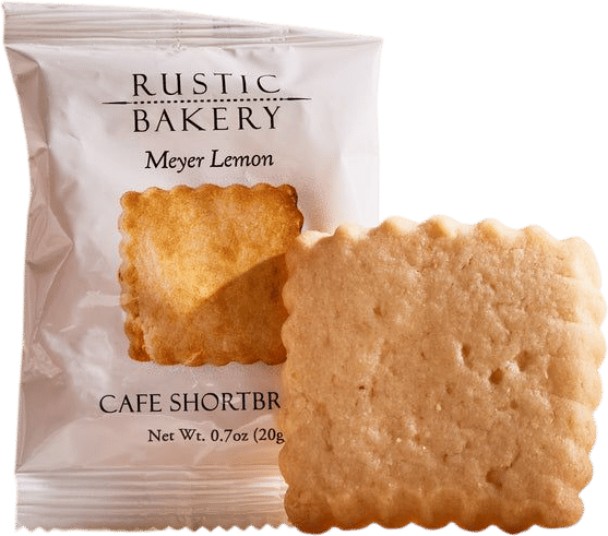 Rustic Bakery Single Serve Meyer Lemon Shortbread Cookies
