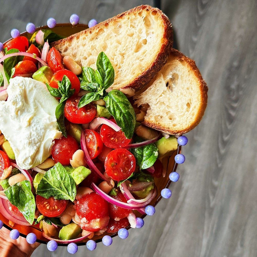 Cannellini Caprese with Burrata