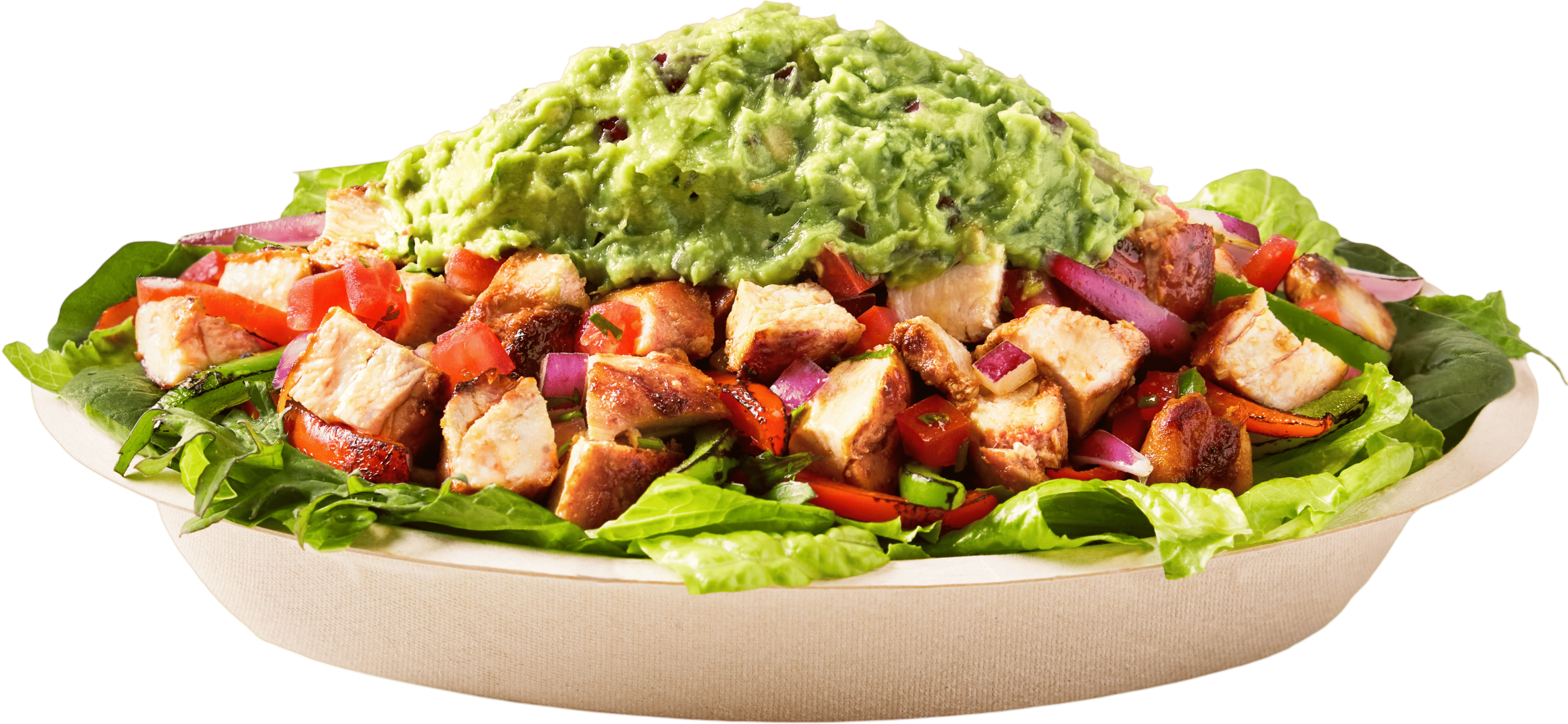 salad instead of a bowl at chipotle