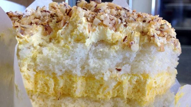 Burnt Almond Cake