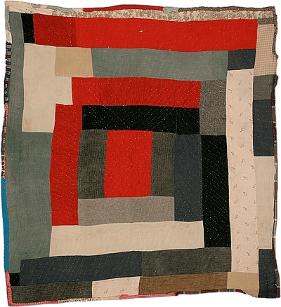 "Housetop Variation" Quilt by Joanna Pettway
