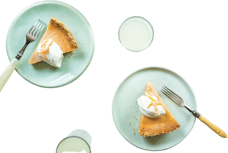 Grapefruit Custard Pie