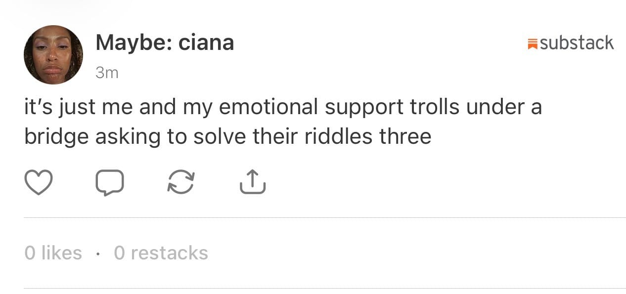 shitposting on notes