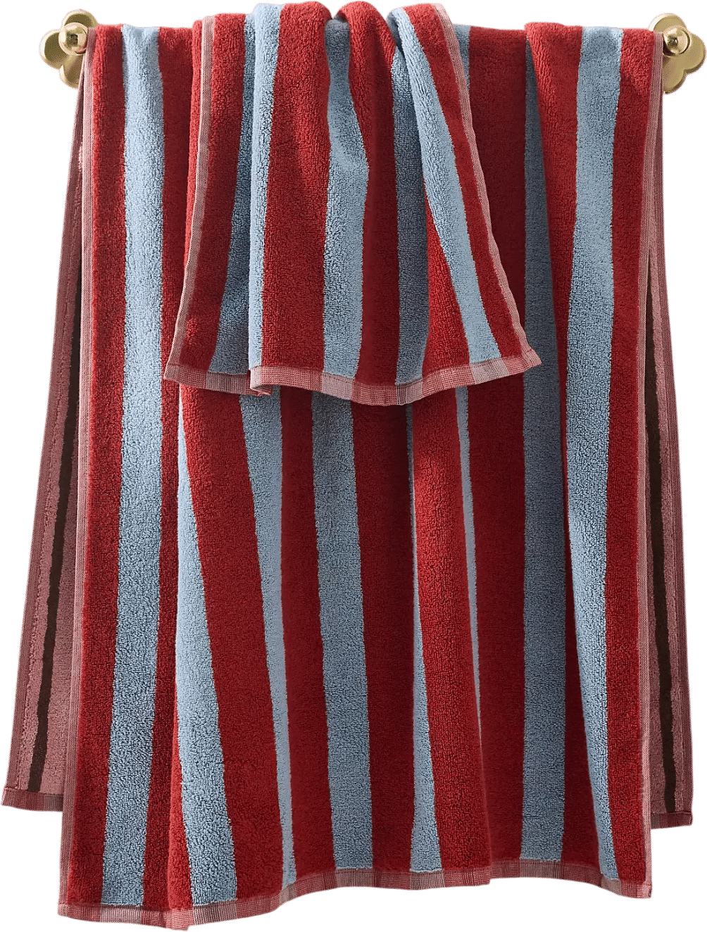 Cotton Reversible Stripe Towel Collection
