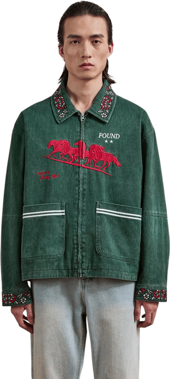 Jockey Club Embroidered Jacket