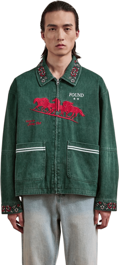 Jockey Club Embroidered Jacket