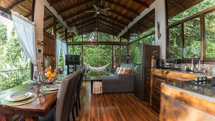 Rainforest Glass Cabin in Costa Rica