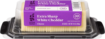 Extra Sharp White Cheddar Cheese Slices