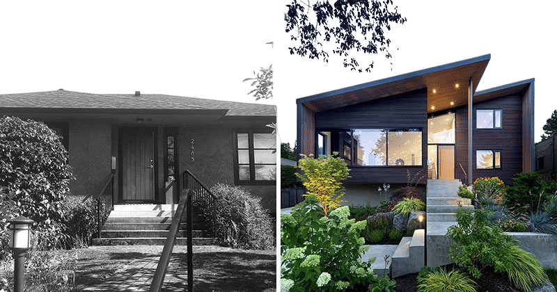 Before And After - Vancouver Home Modern Upgrade