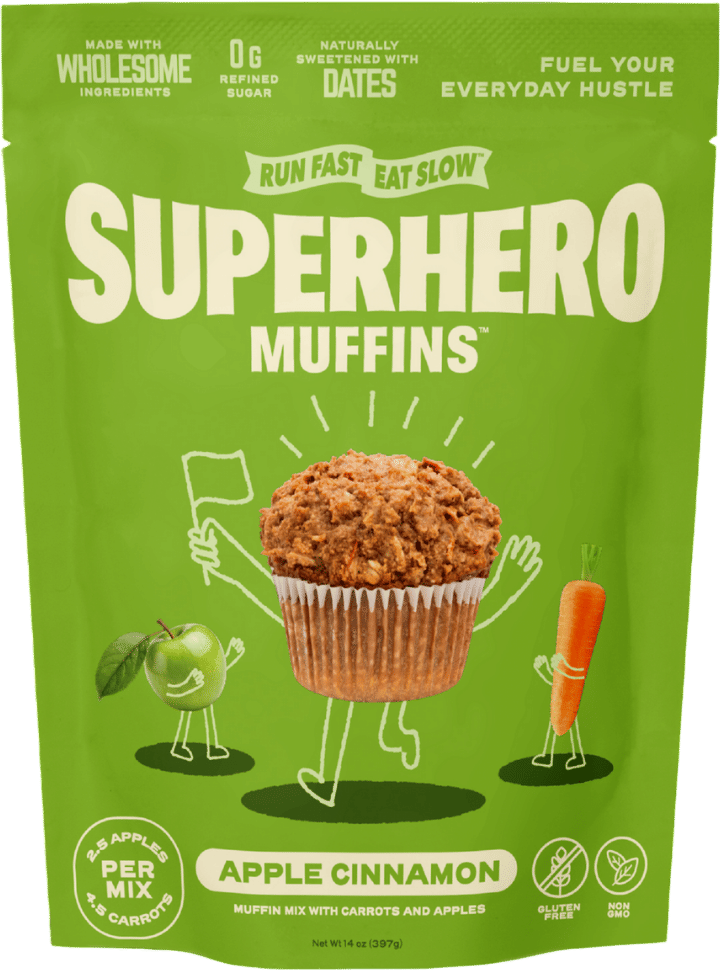 Apple Cinnamon Superhero Muffin Mix