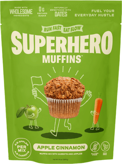 Apple Cinnamon Superhero Muffin Mix