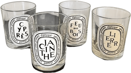 Empty Diptyque Candle Vessels