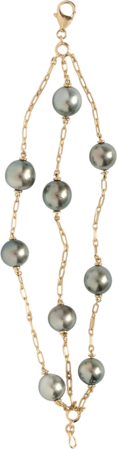Three Strand Heirloom Pearl Bracelet