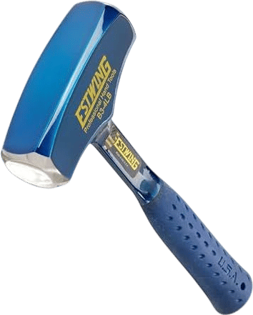 Estwing - B34LB Drilling/Crack Hammer - 4-Pound Sledge with Forged Steel Construction & Shock Reduction Grip - B3-4LB