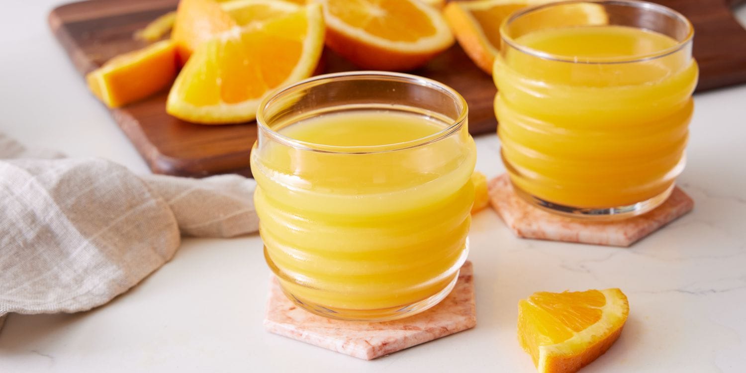 Fresh squeezed orange juice