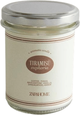 Zara Home tiramisu euphoria candle