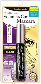 Heroine Make by KissMe Volume & Curl Mascara Black