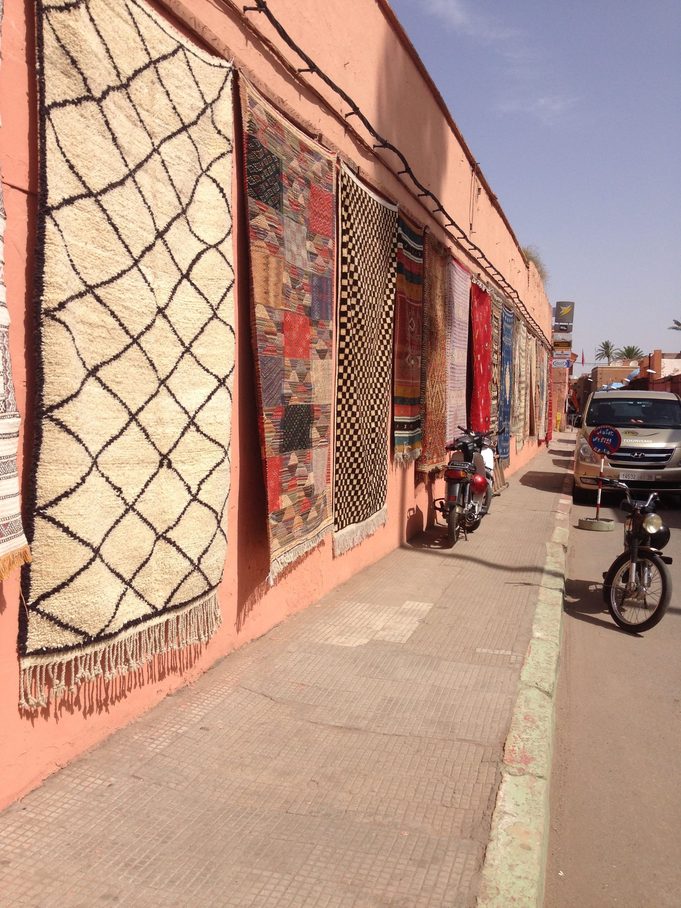 A shipping container full of rugs for the rest of your life