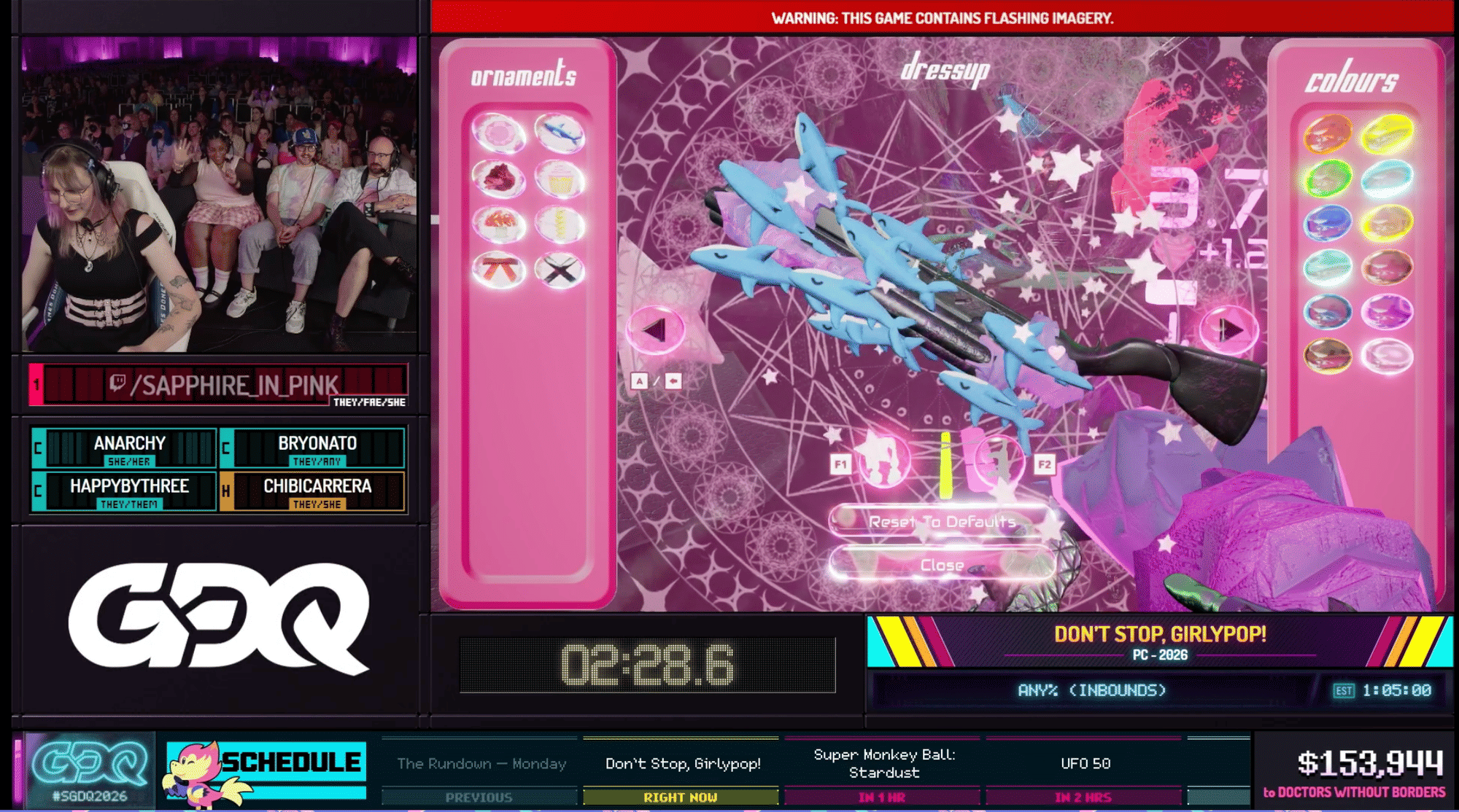 Watch a speedrunning marathon for charity