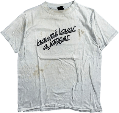 Vintage 1970s 'Hawaii Loves A Jogger' T-Shirt