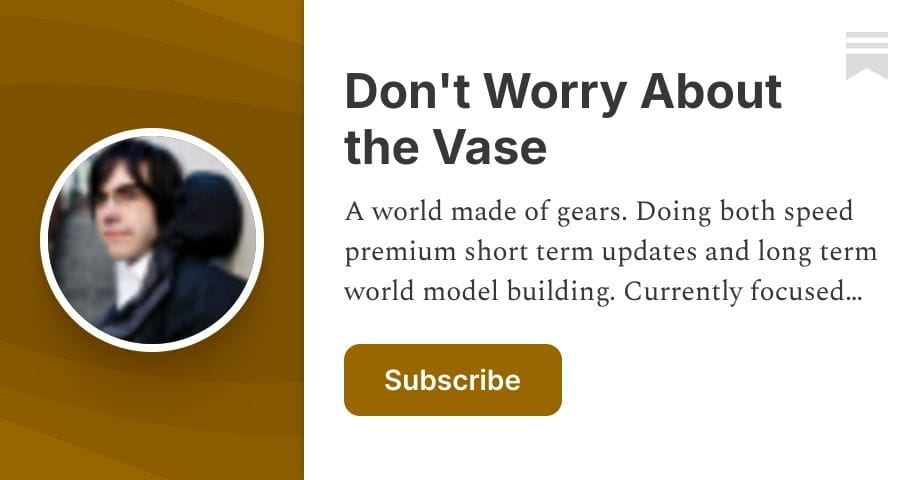 Don't Worry About the Vase