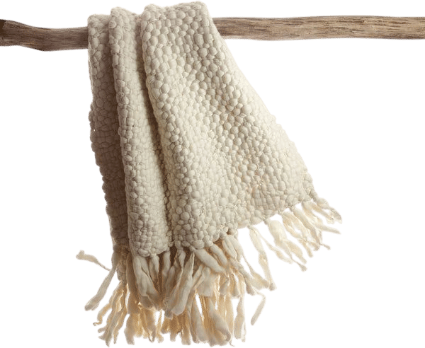 Homelosophy Clouds Chunky Knit Throw Blanket