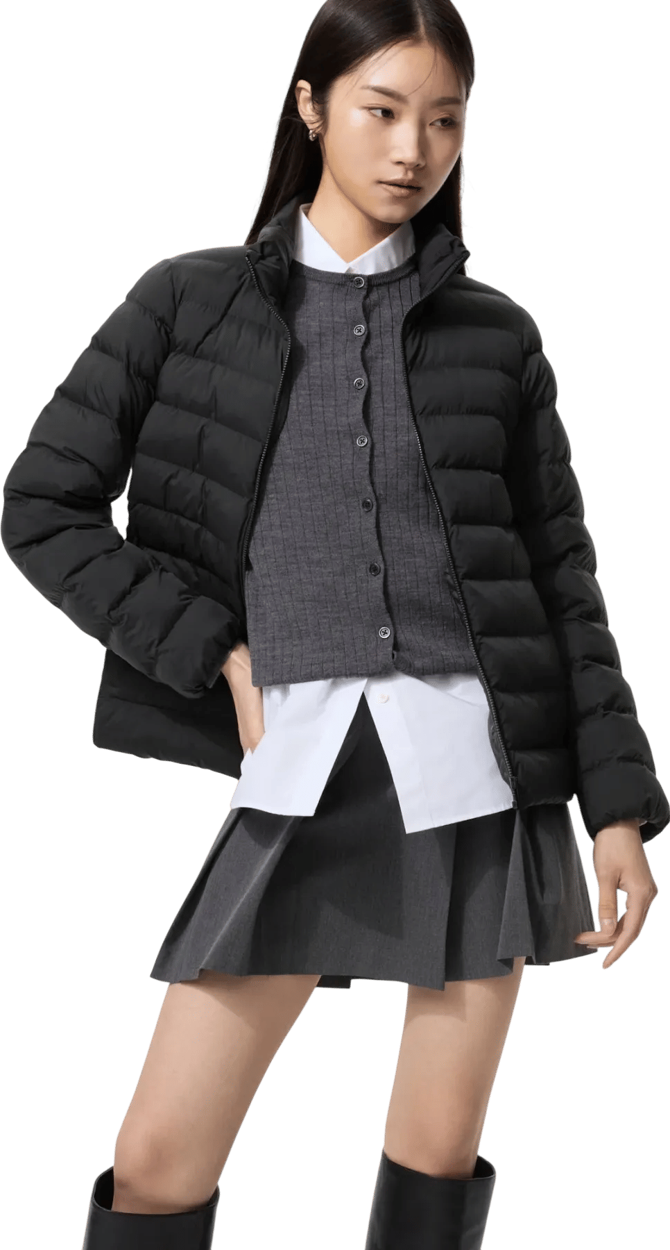 Uniqlo light weight down jacket