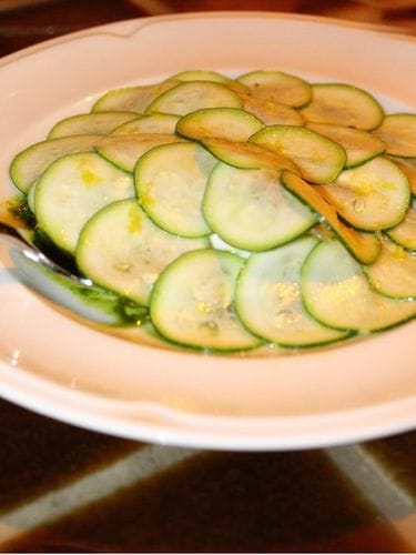 Zucchini + Burrata Salad @ Hermon’s LA