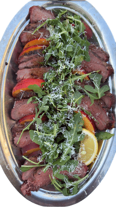 Steak and Stone Fruit Tagliata Recipe