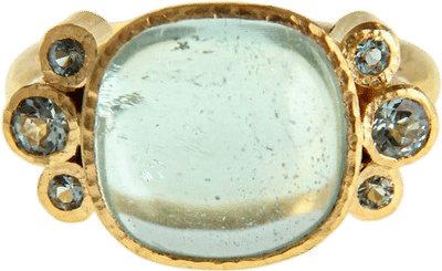 Aquamarine Ring