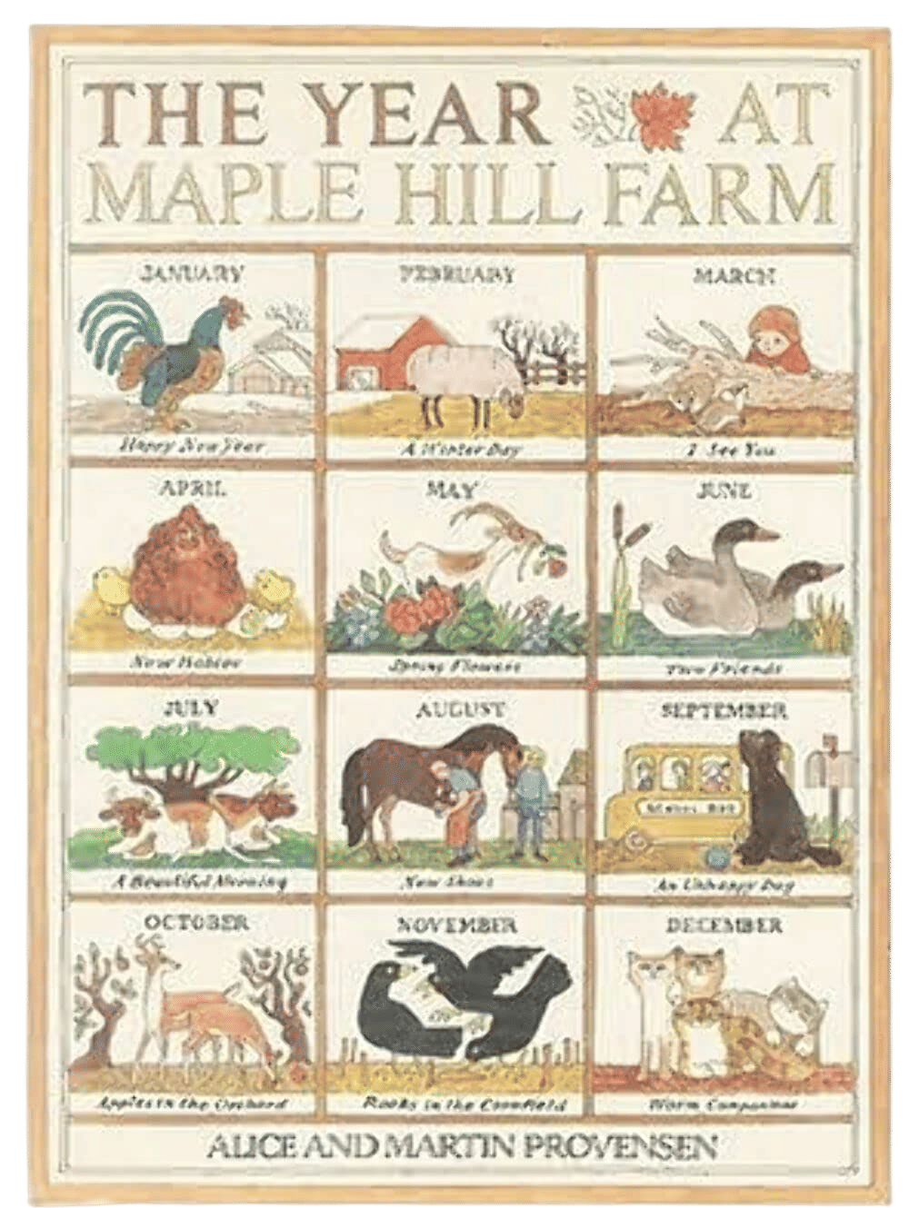 The Year at Maple Hill Farm