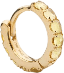 Ismène Yellow Sapphire Hoop